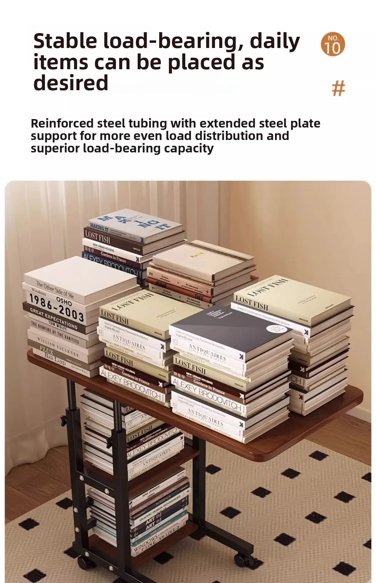 FlexDesk Laptop Bedside Table