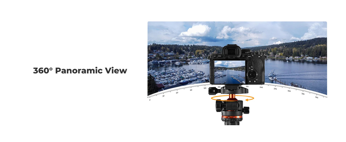 178cm Lightweight Camera Tripod
