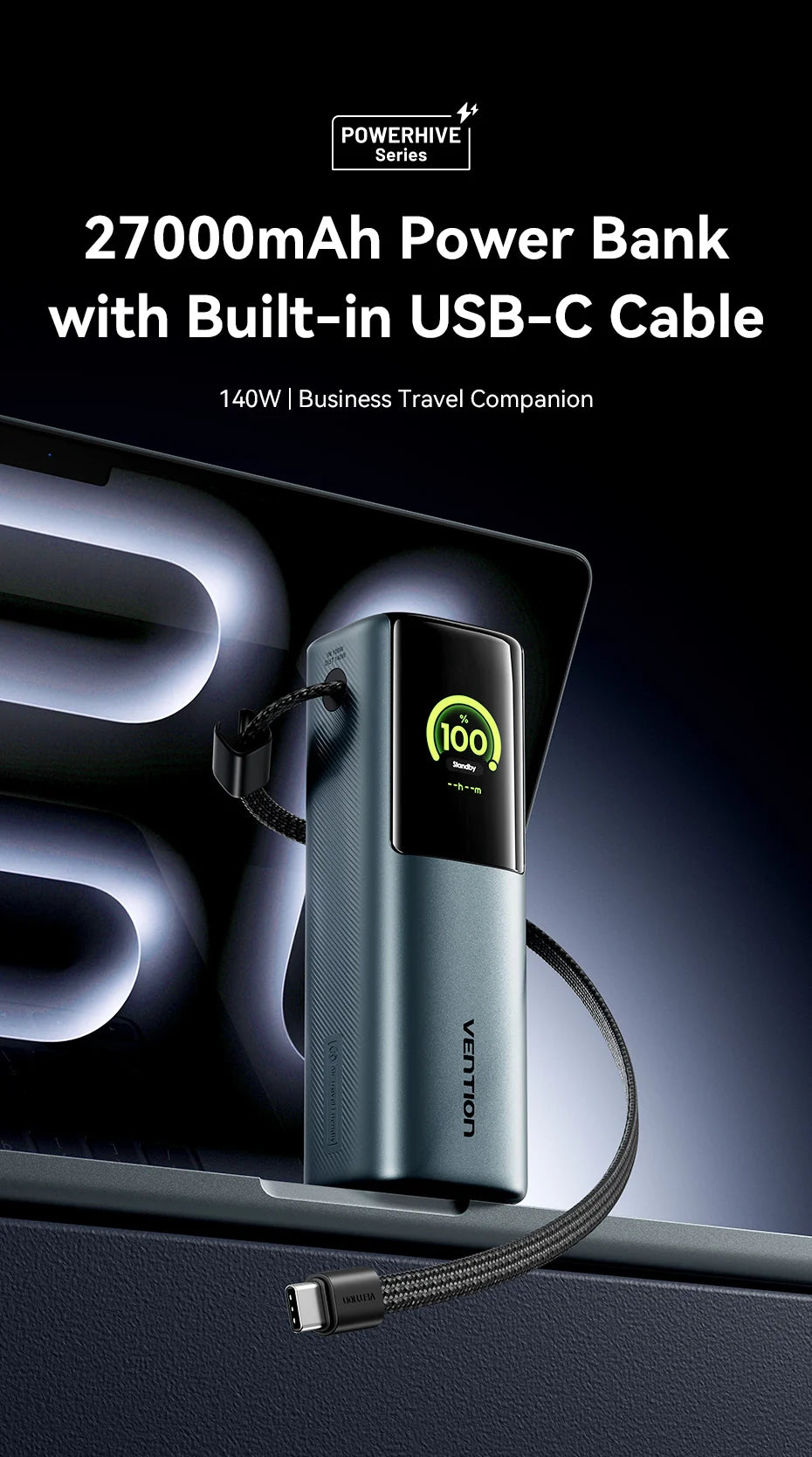 Vention 27000mAh Power Bank