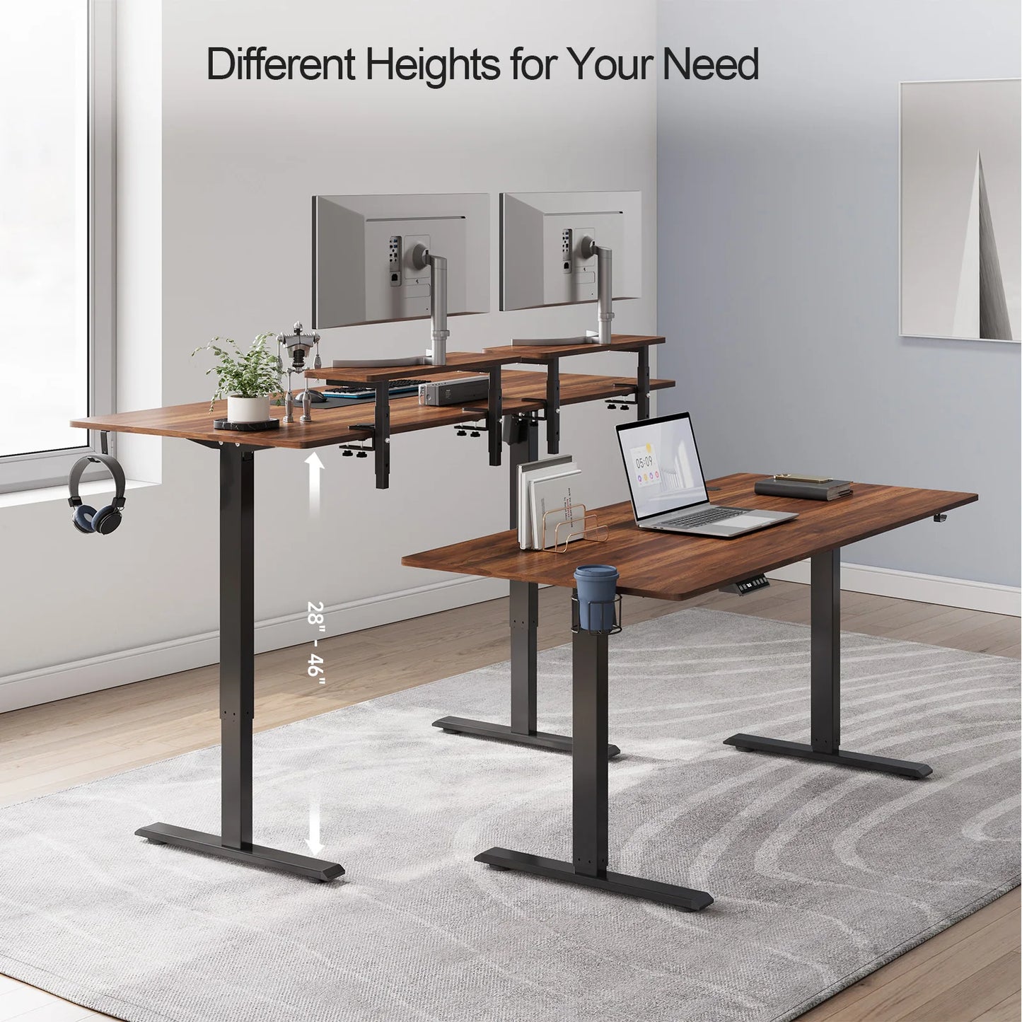 Ashworth Dual-Monitor Standing Desk
