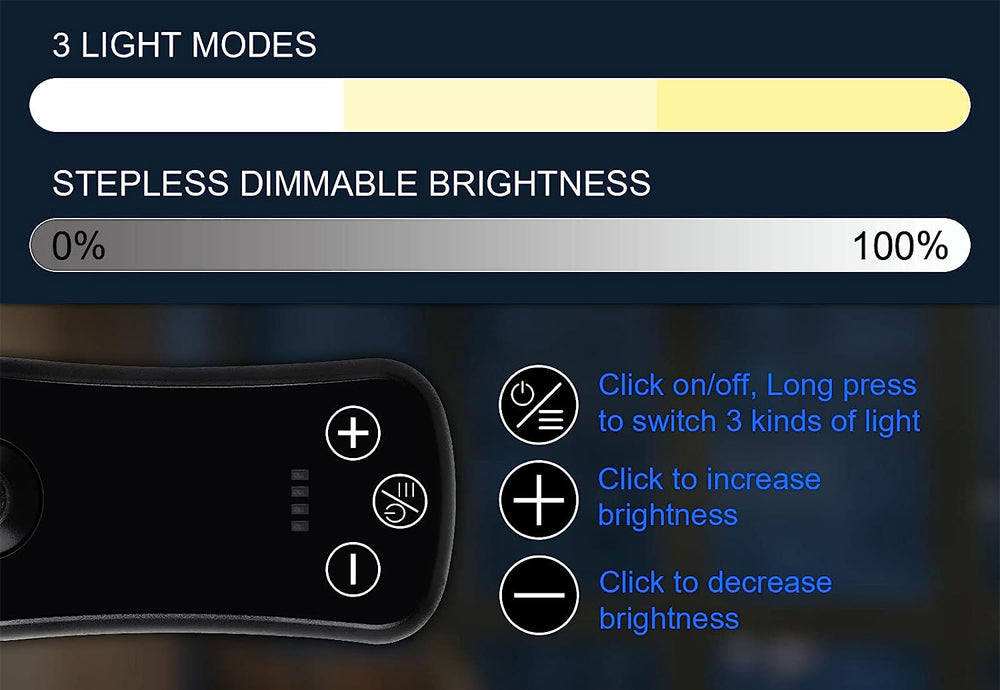 14-LED Clip-On Book Light