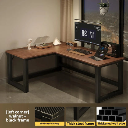Integrated Bookshelf Writing Desk