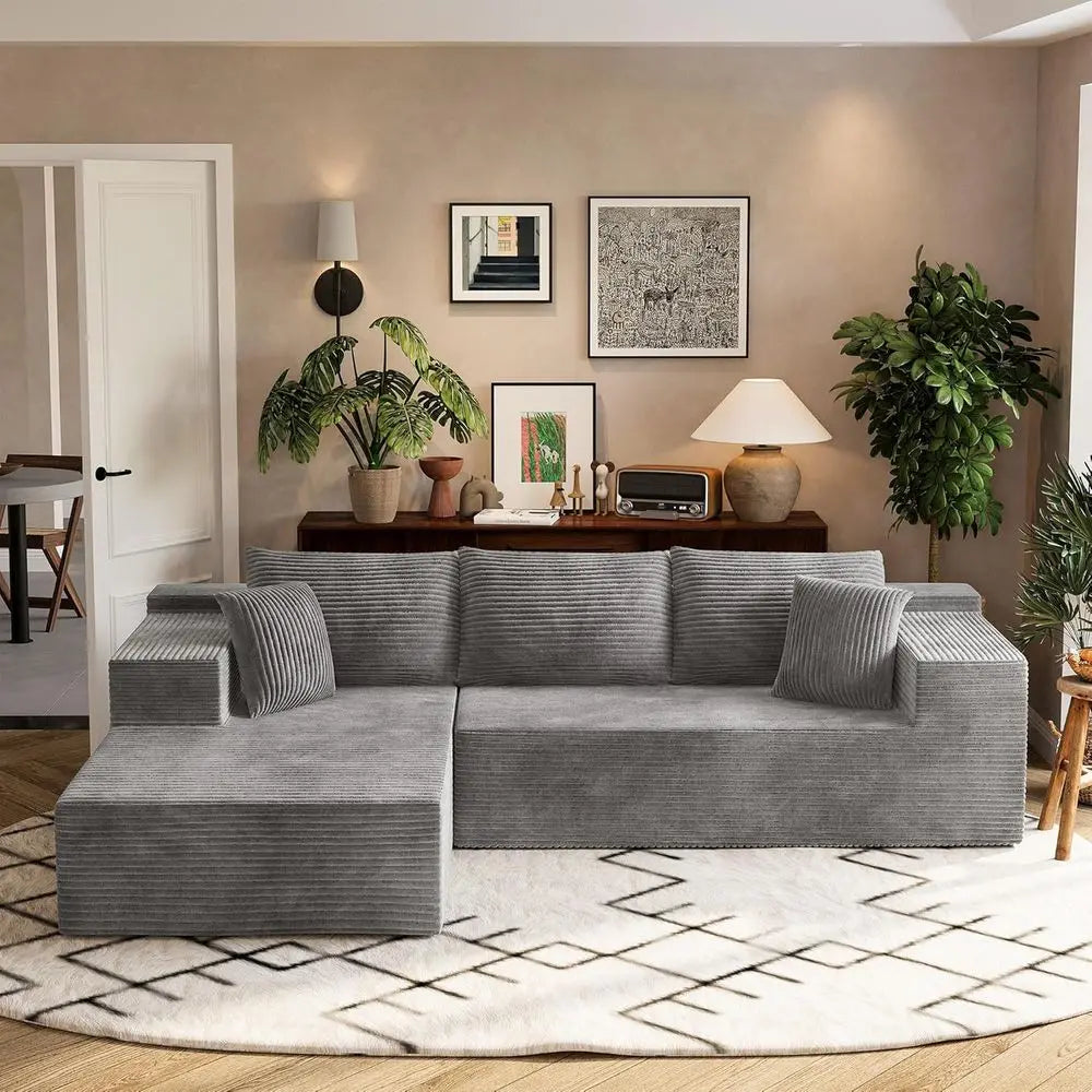 L-Shape Chaise Cloud Sofa
