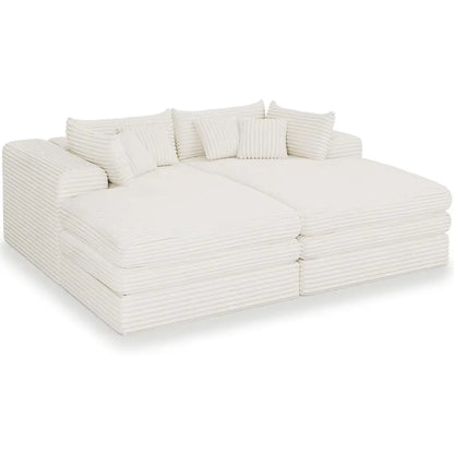 Aurora Double Chaise Cloud Sofa