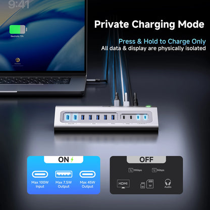 GITFOS 18-in-1 Docking Station
