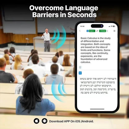 AI Translator Earbuds, 144 Languages