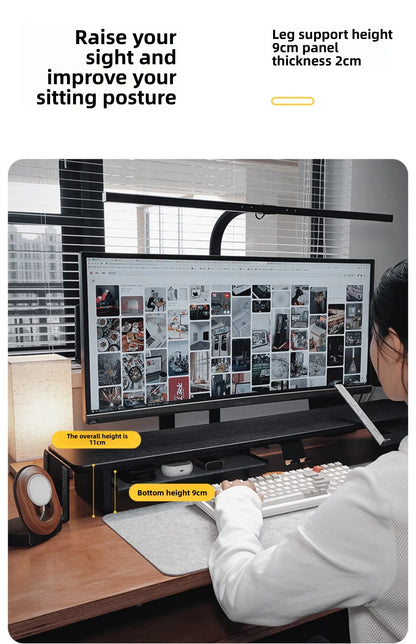 DeskMaster Modular Monitor Riser & Workspace Organizer