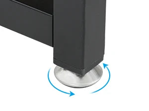 Two-Person Desk with Bookshelf