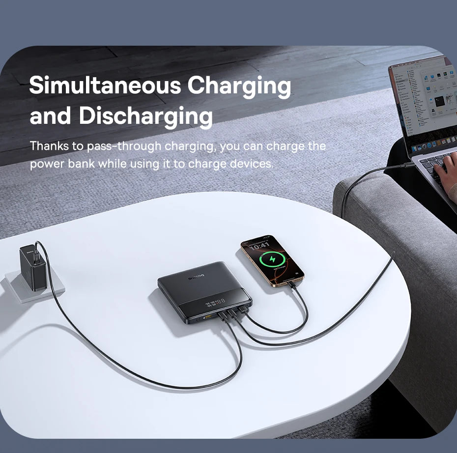100W PD Fast Charging Power Bank
