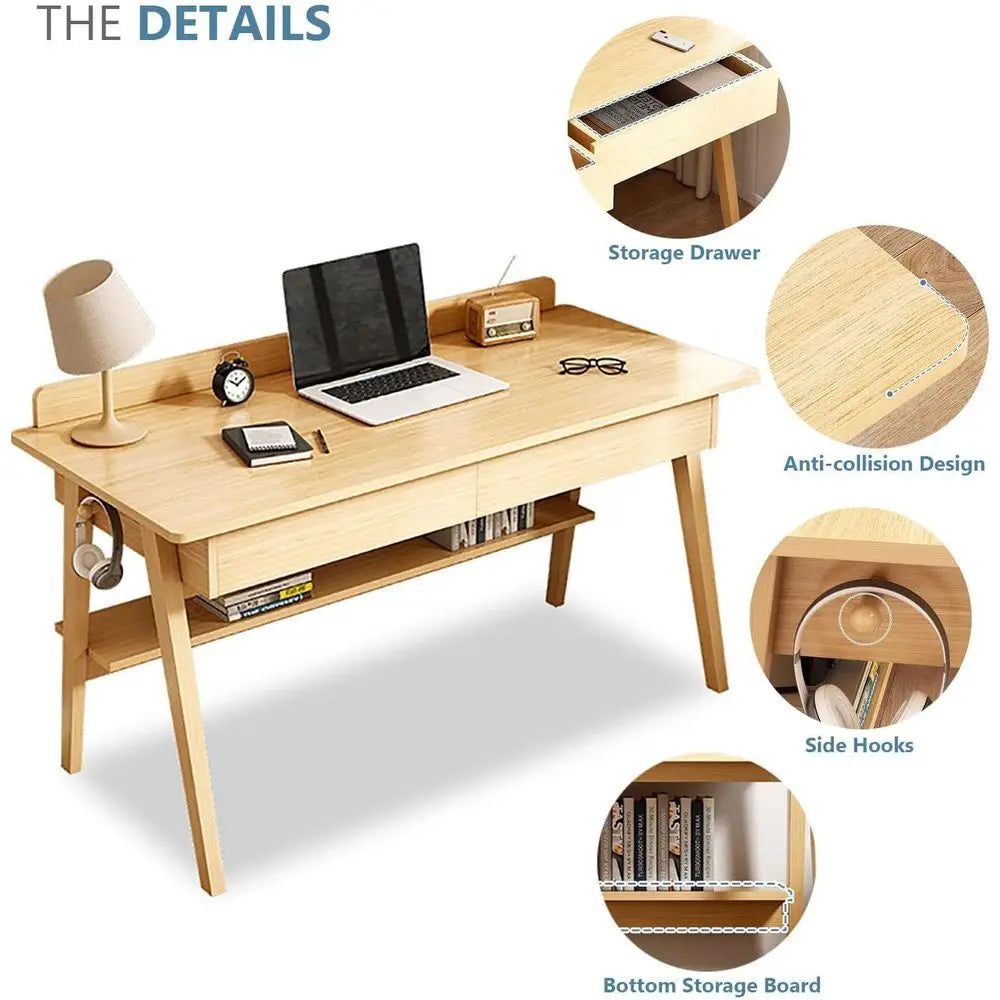 Mid-Century Walnut Writing Desk