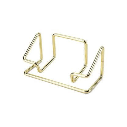 GoldDesk Metal Card Display Bracket