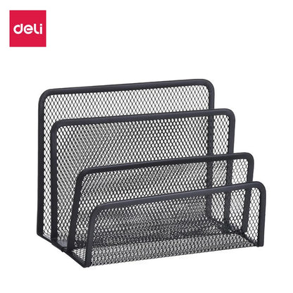 Black Mesh Desk Letter Tray