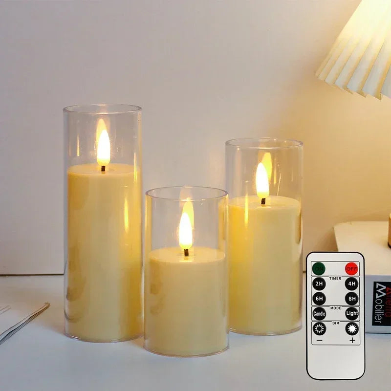 LED Pillar Candles