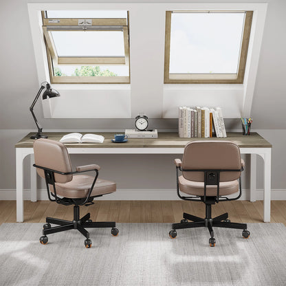 Tribesigns 78.7" Extra-Long Dual Workstation Desk