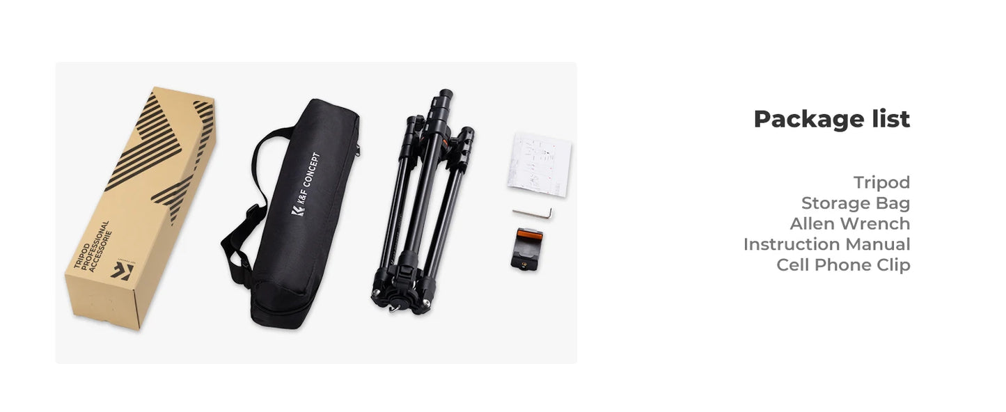 178cm Lightweight Camera Tripod
