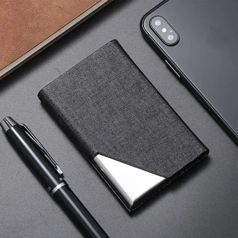LeatherCard PU Magnetic Card Case