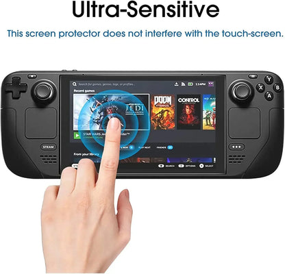 Steam Deck Tempered Glass Screen Protector