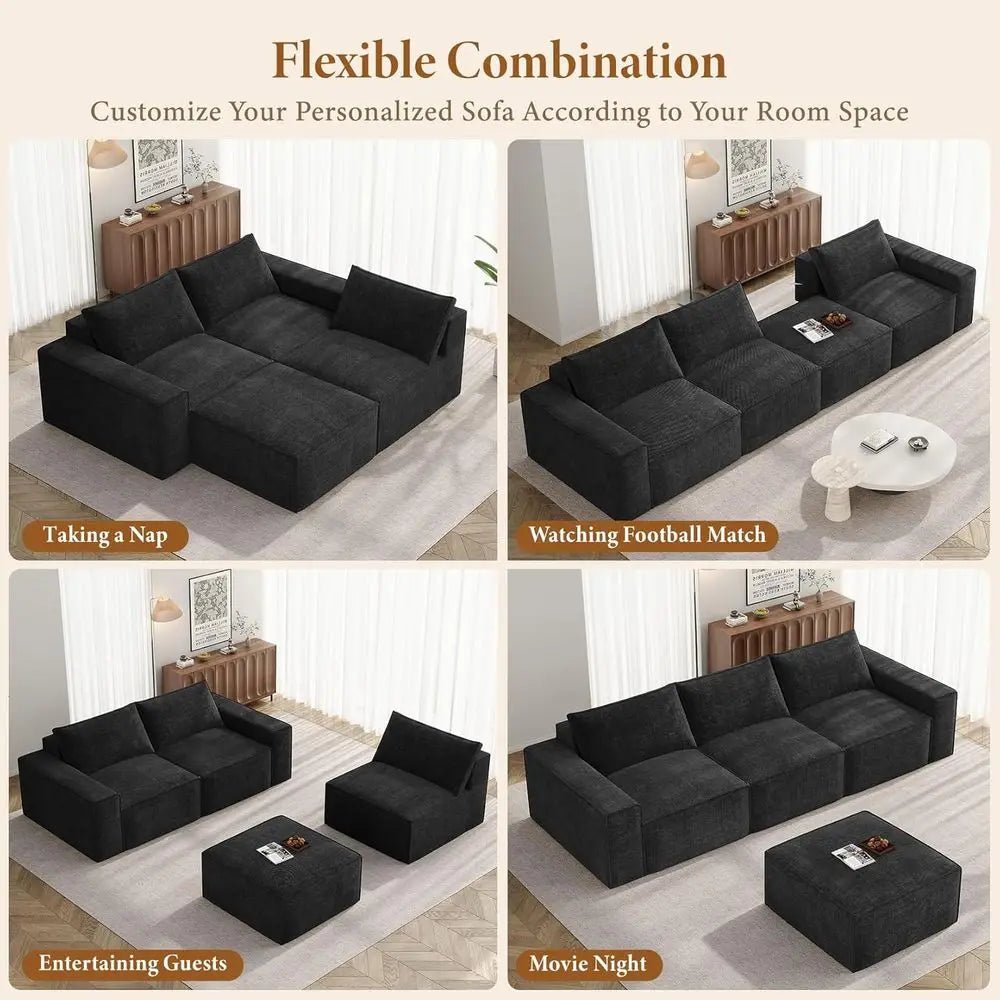 Grayson Convertible Cloud Sofa