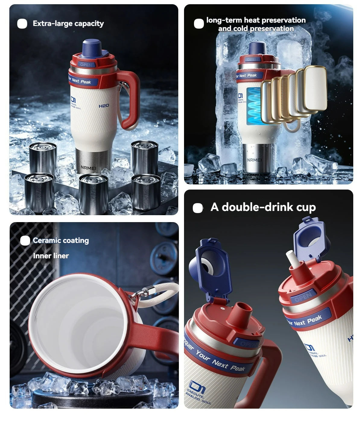 72-Hour Cold Ceramic Tumbler