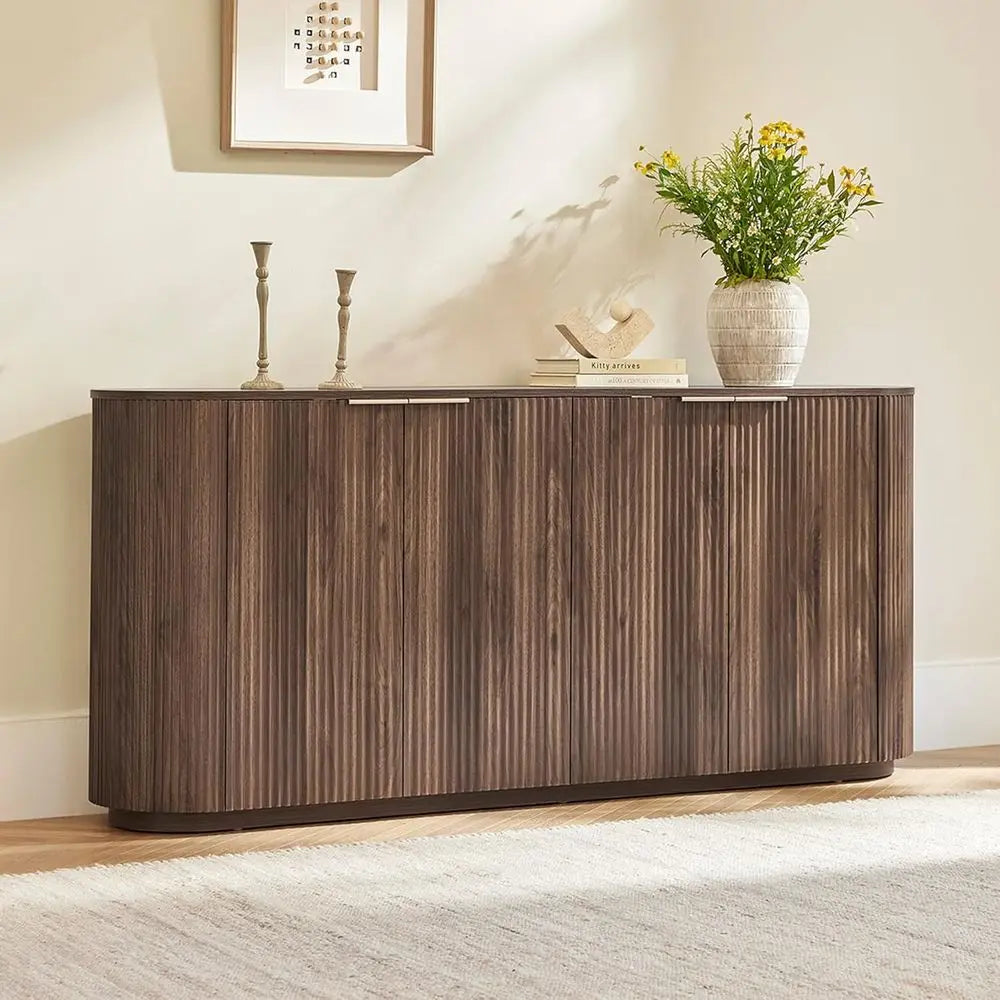 Thackery Fluted Walnut Sideboard