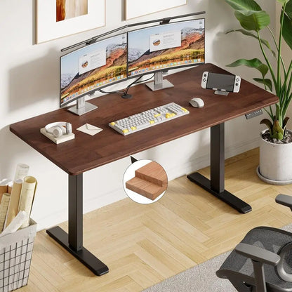 Birchwood Compact Solid Wood Standing Desk