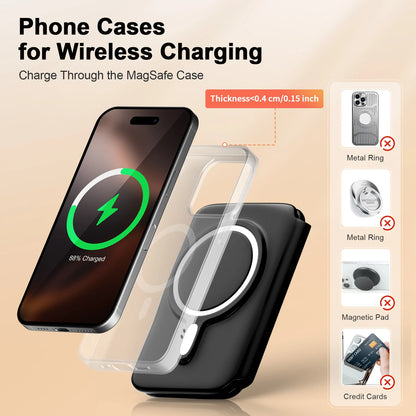 Foldable 3-in-1 Magnetic Charging Dock