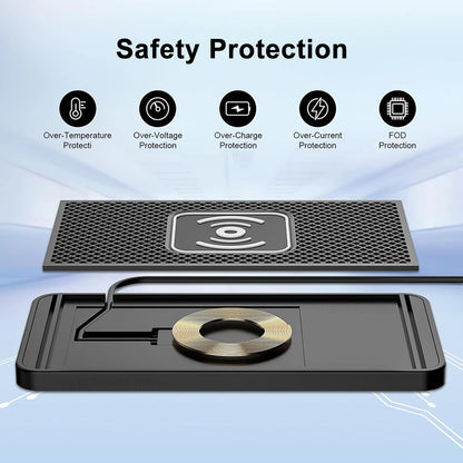 Anti-Slip Fast Car Charging Pad