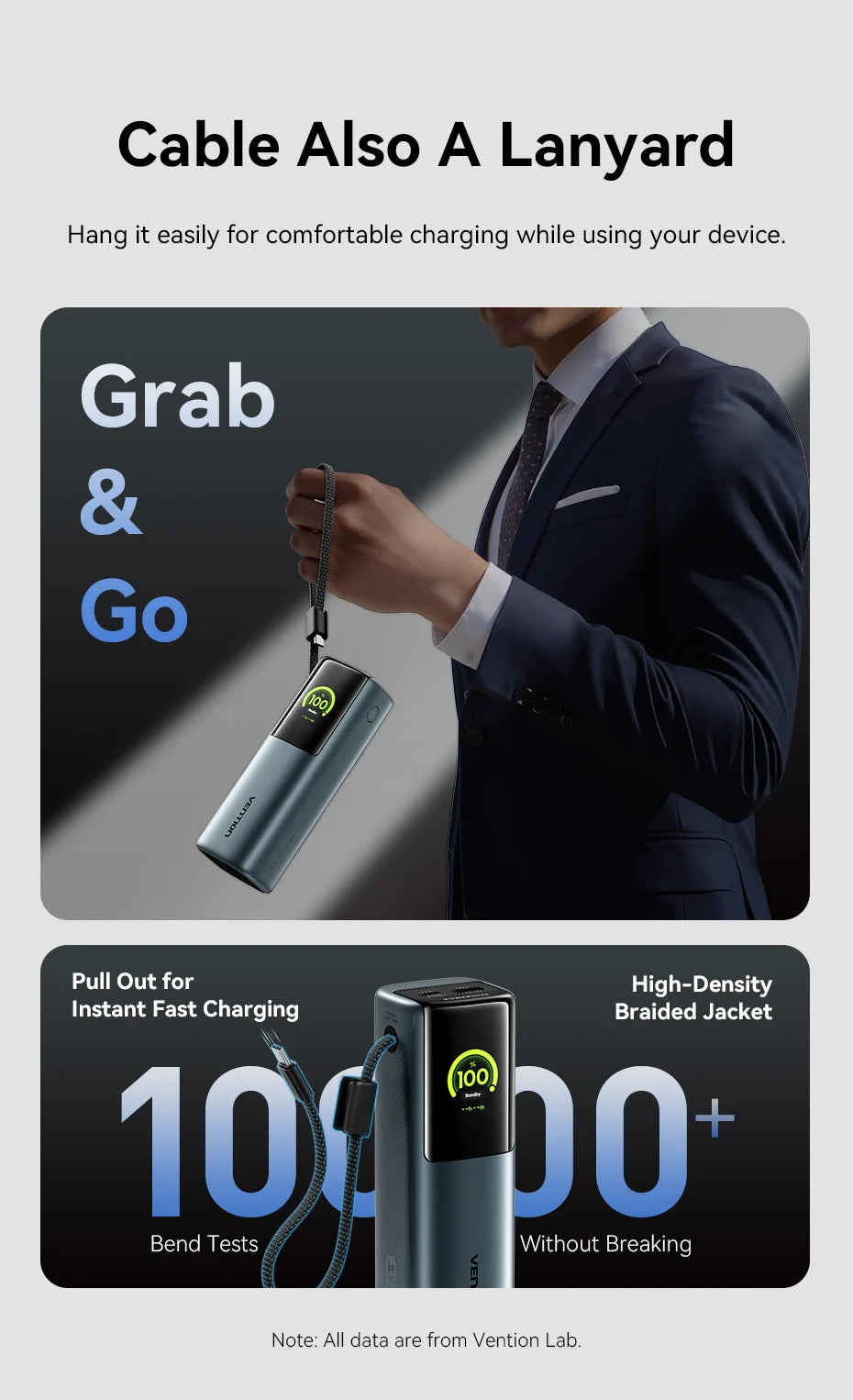 Vention 27000mAh Power Bank