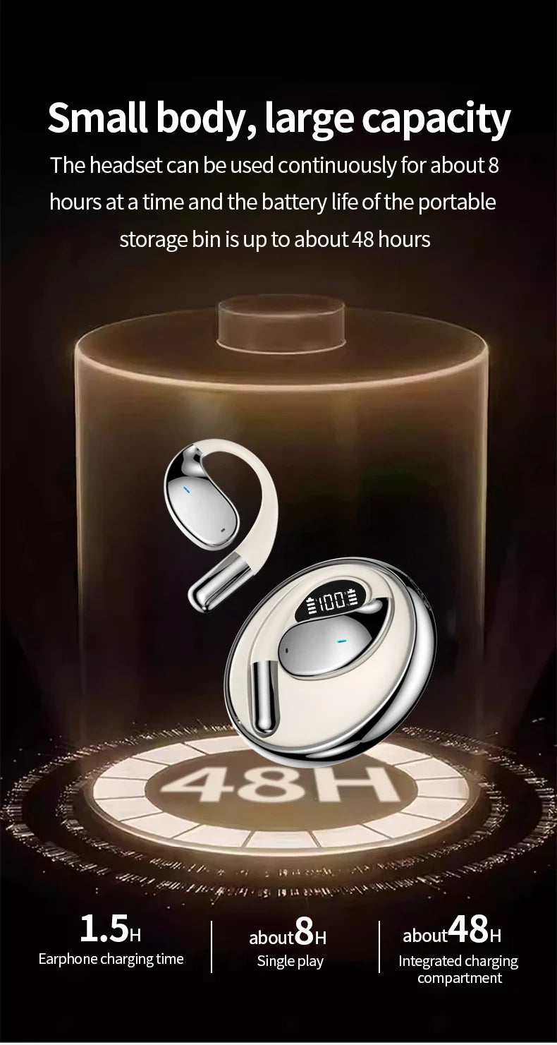 AI Translator Earbuds, Wireless & Waterproof