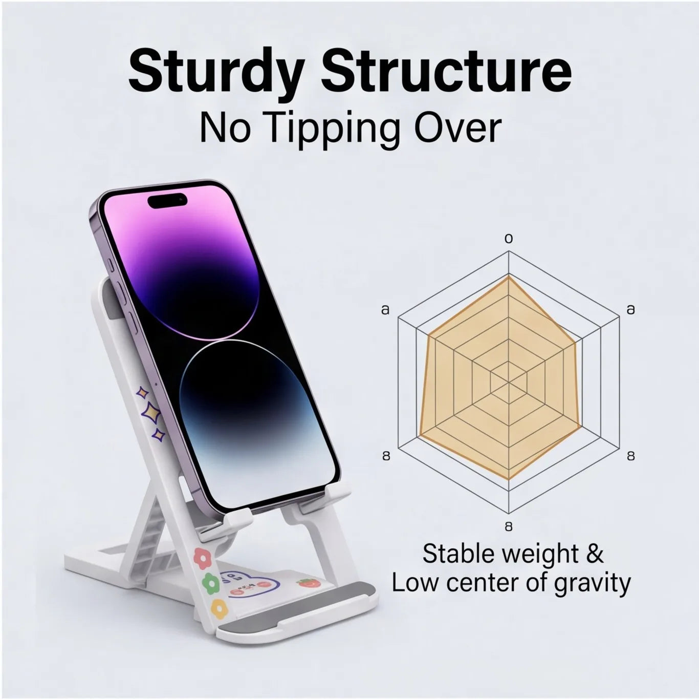 Compact Adjustable Phone Stand