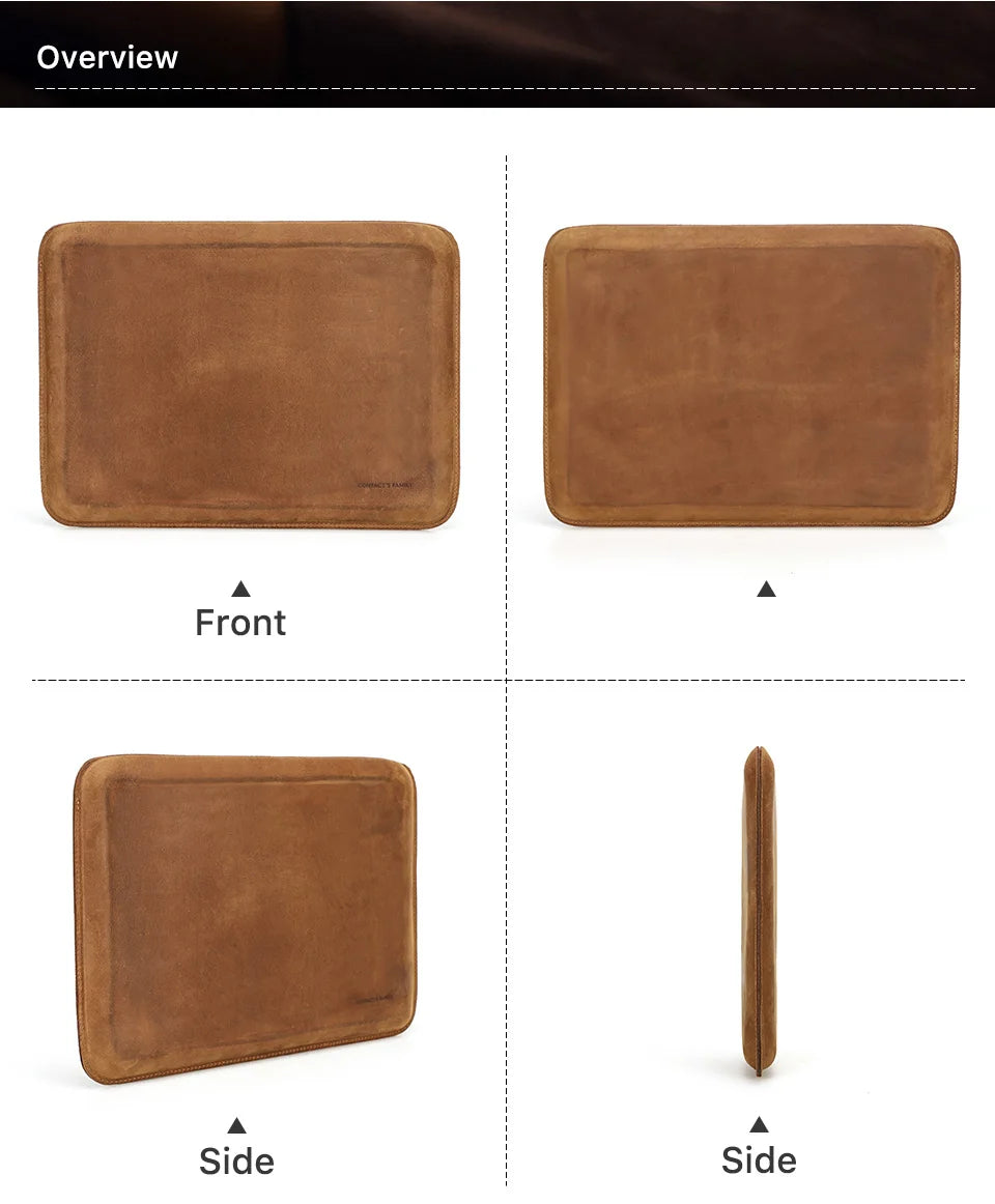 Cow Leather Laptop Sleeve