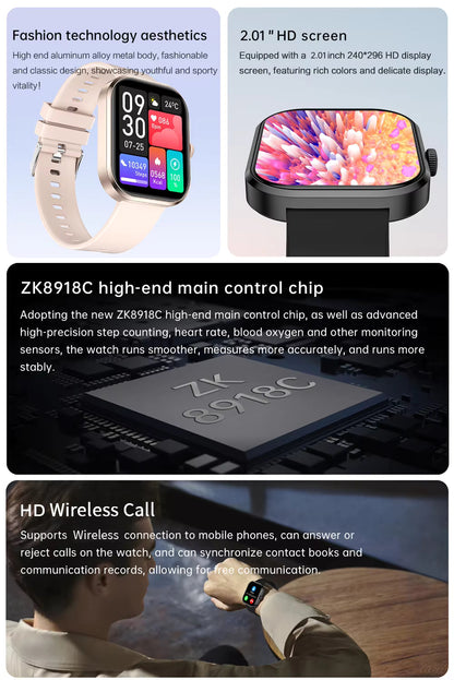 Health Smartwatch: BP, ECG, HRV & SpO2 Tracker