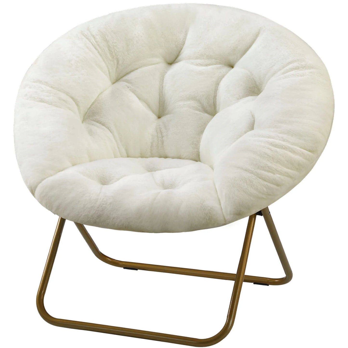 Alpine Faux Fur Saucer Chair