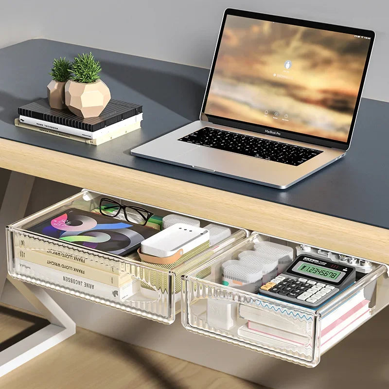 Invisible Pull-Out Storage Shelf