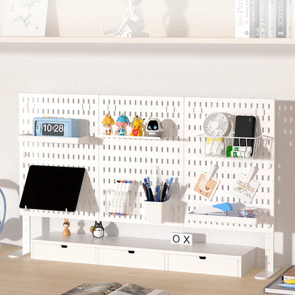 No-Drill Desktop Pegboard Organizer