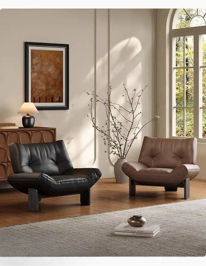 Ergove Italian Leather Leisure Chair