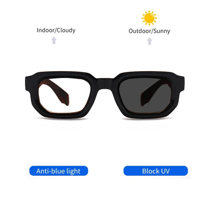 Black Square Anti Blue Light Glasses
