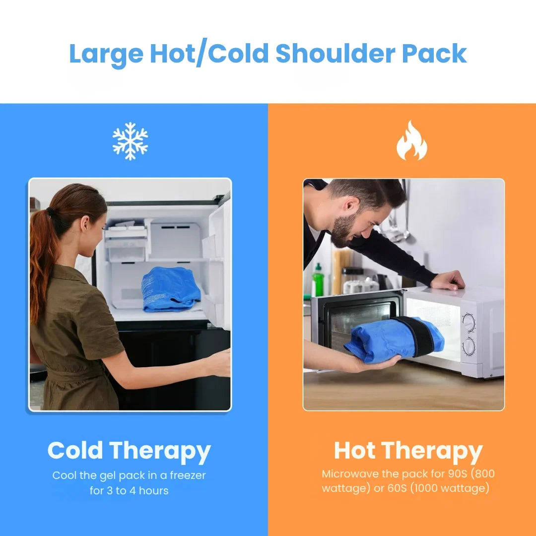 Shoulder Ice Pack Support Brace