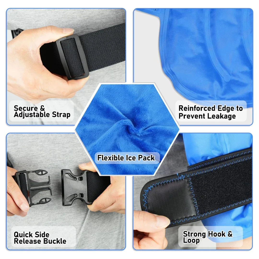 Shoulder Ice Pack Support Brace
