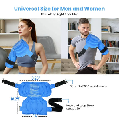 Shoulder Ice Pack Support Brace