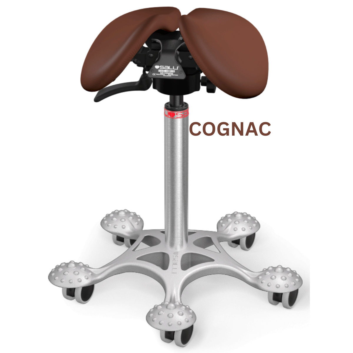 Salli Twin Ergonomic Two Part Saddle Chair or Stool