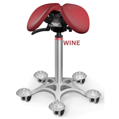 Salli Twin Ergonomic Two Part Saddle Chair or Stool