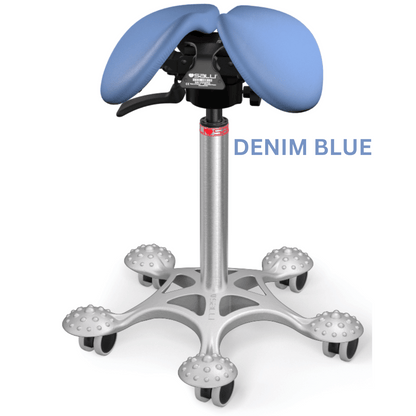 Salli Twin Ergonomic Two Part Saddle Chair or Stool