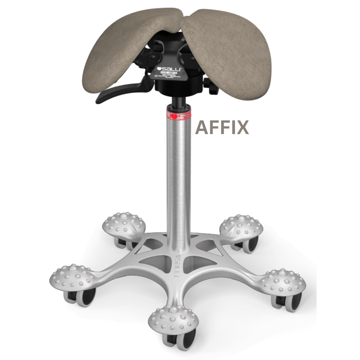 Salli Strong Ergonomic Saddle Chair or Stool