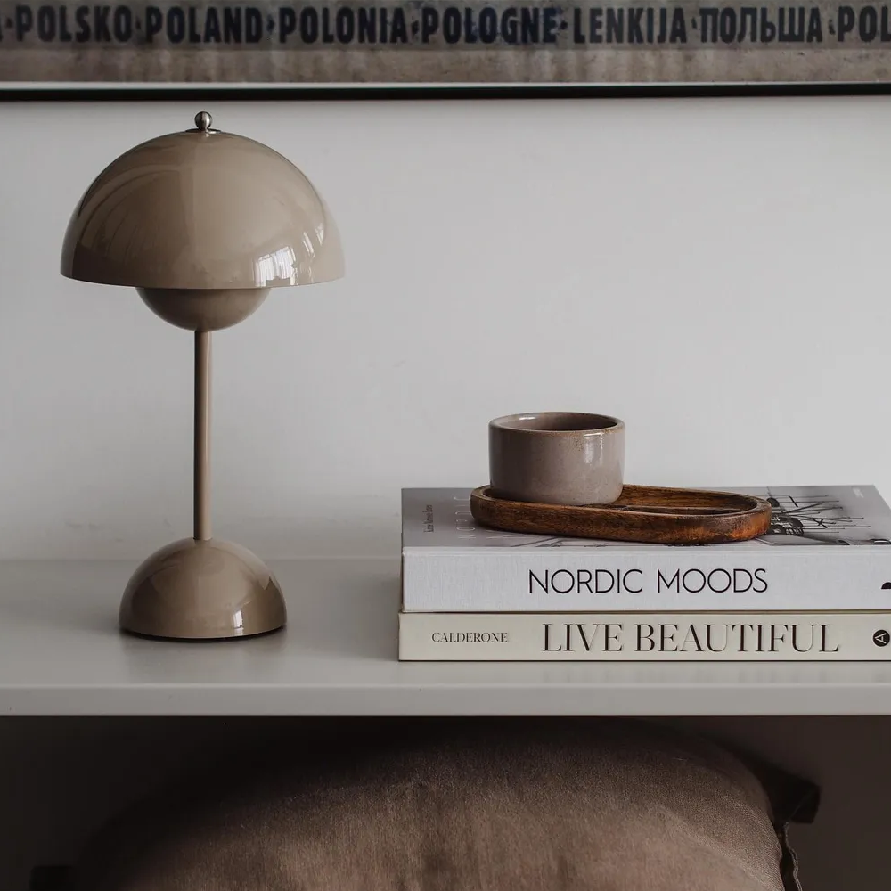Mushroom Pod Rechargeable Table Lamp