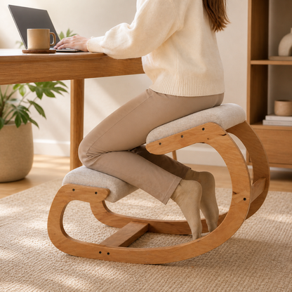 Scandinavian Kneeling Chair - Posture Kneeling Chair
