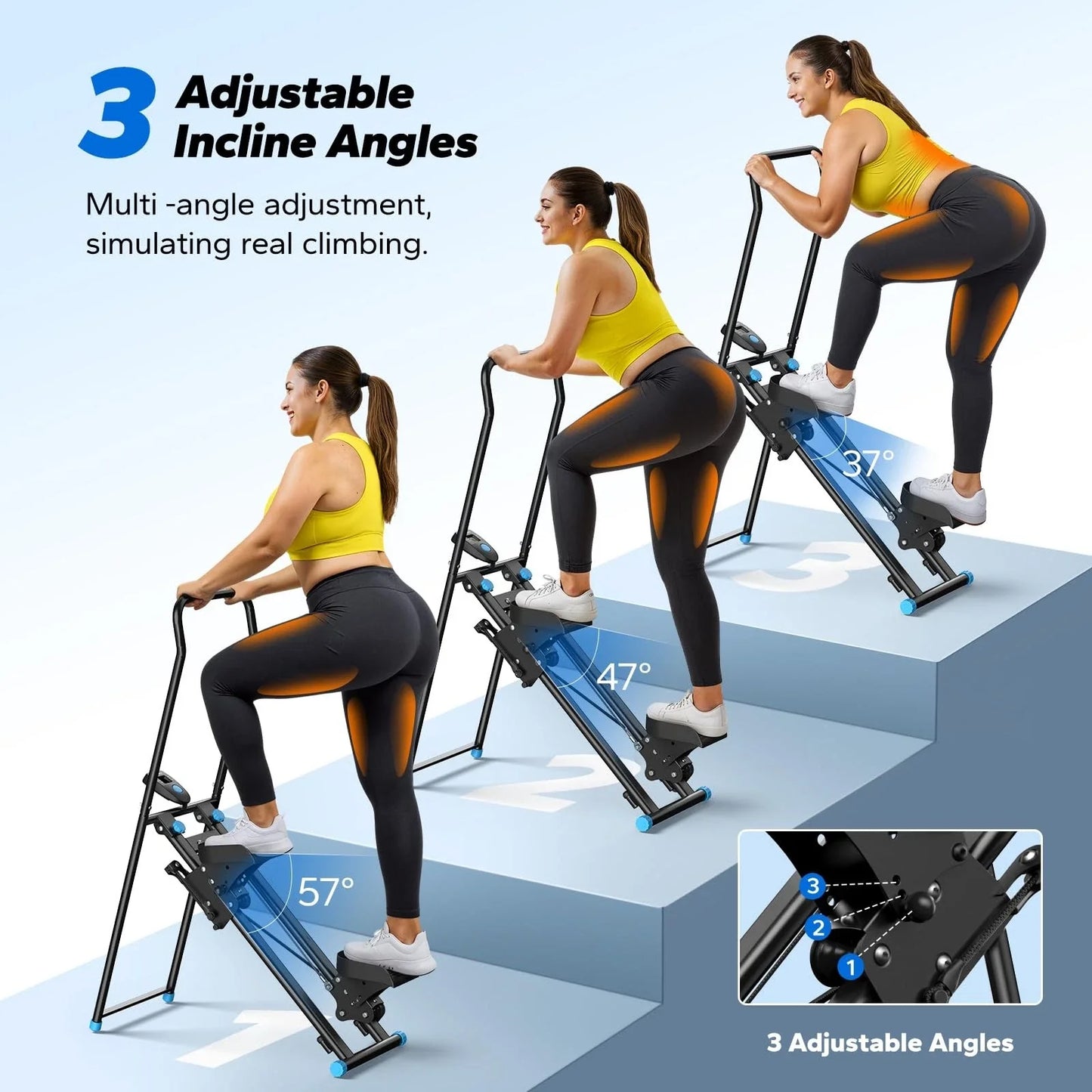 Vertical Climber Stepper Machine