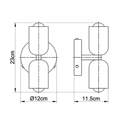Colorful Macaron Bedside Wall Lamp