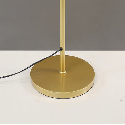 Ergové Japandi Globe Floor Lamp, Gold, Black or White