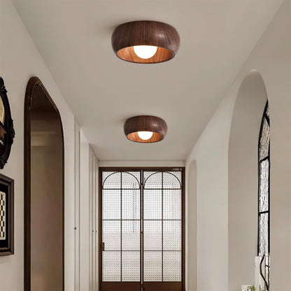 Albanora Wooden LED Ceiling Lamp